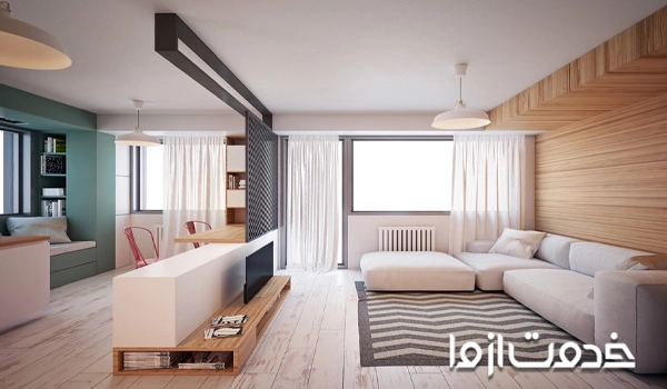 بازسازی انواع خانه 40 متری